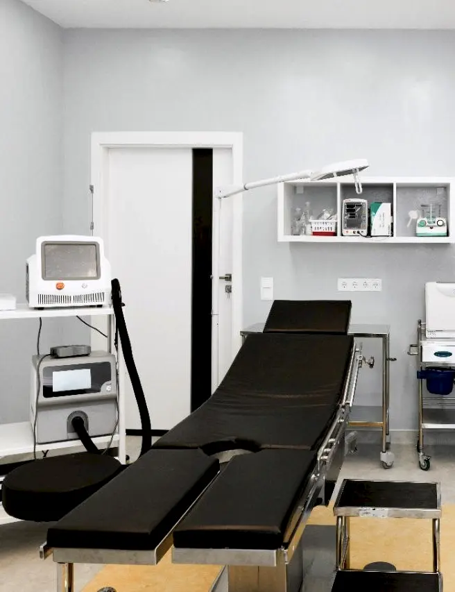 Sala de procedimentos do Centro Médico AlgarvEstetic