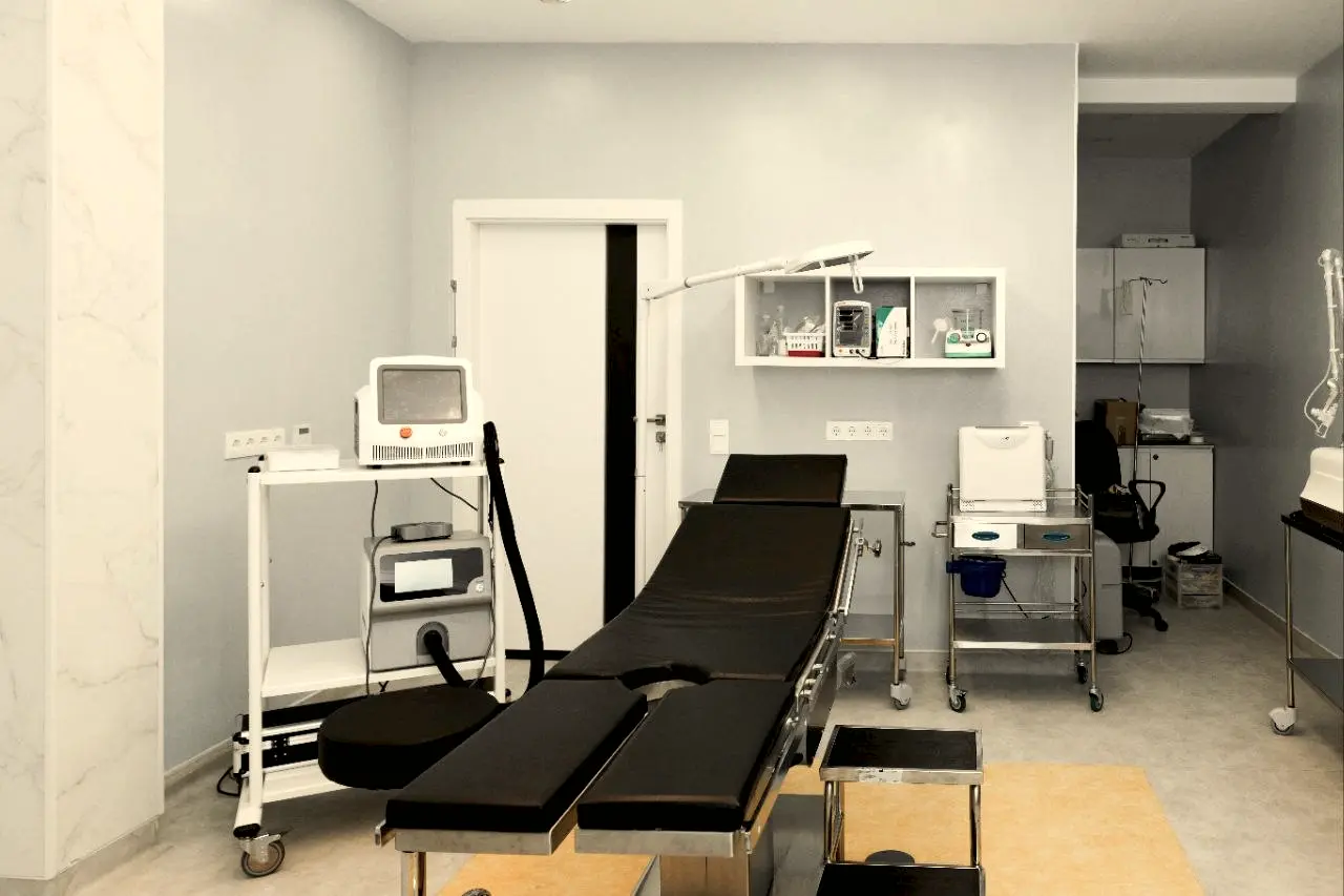 Sala de procedimentos do Centro Médico AlgarvEstetic